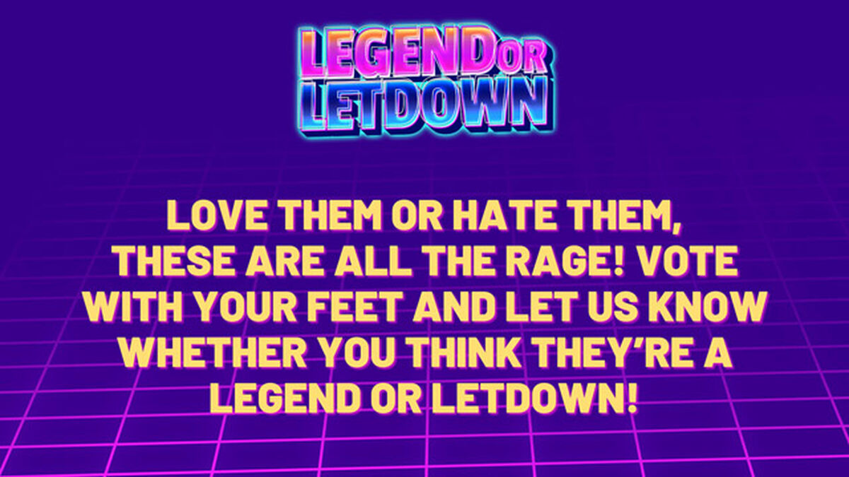 Legend or Letdown image number null